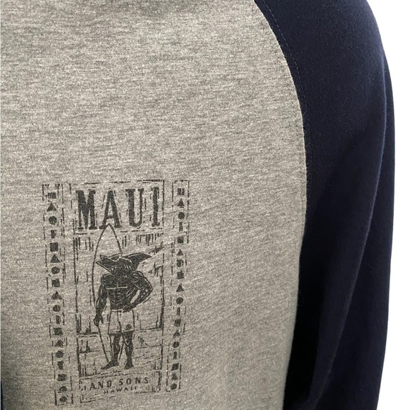 MAUI And SONS Hoodie Shark Surf Sweatshirt Pullover Men S Small - Picture 3 of 6